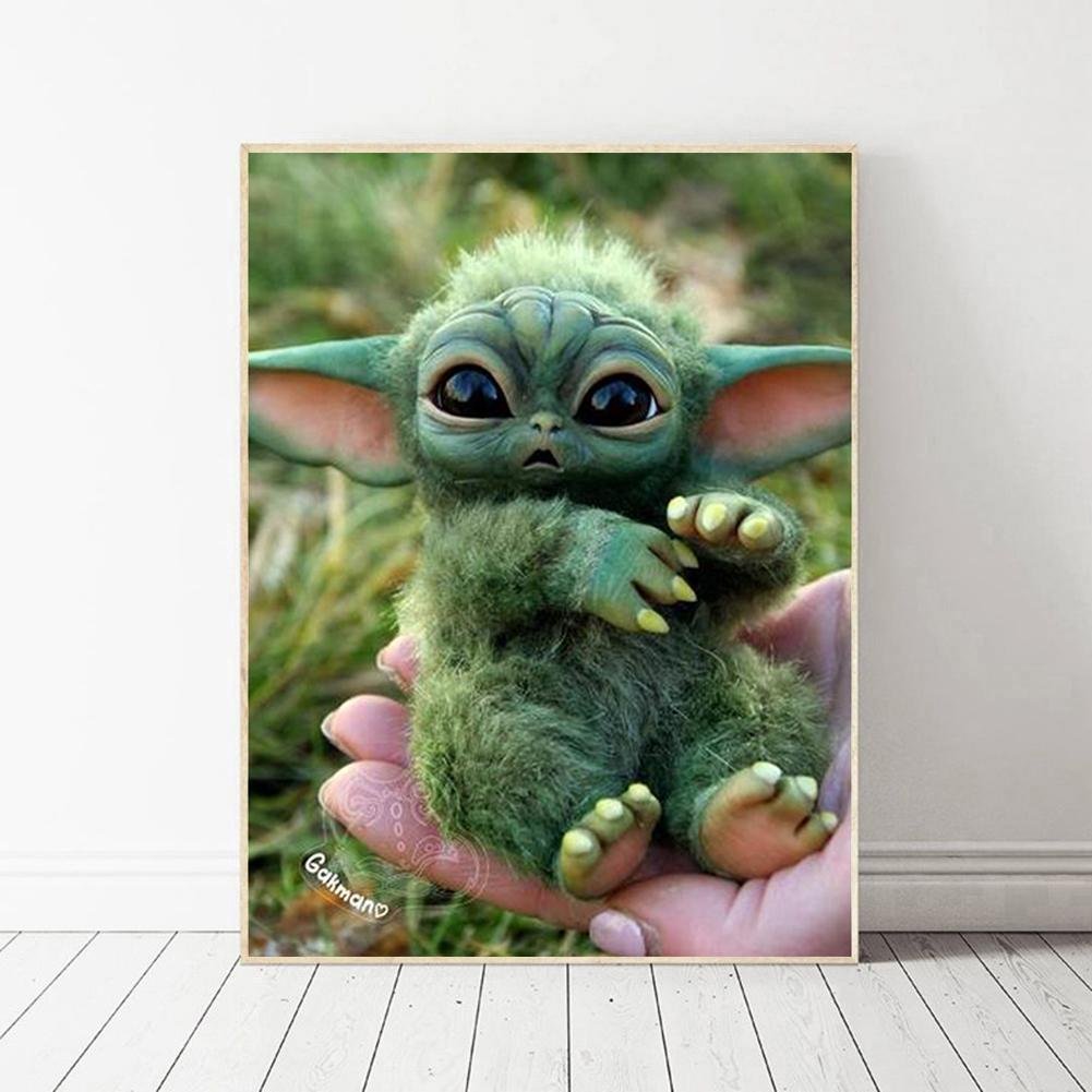 Diamond Painting - Full Round - Yoda E