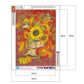 5D DIY Diamond Painting Kit - Full Round - Pumpkin Sunflower B