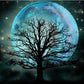 5D Diamond Painting Kit Full Round Beads Art Moon Tree