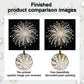 DIY Pearl Painting With Frame - Handmade Self-Adhesive Pearls - Fireworks (25*25cm)