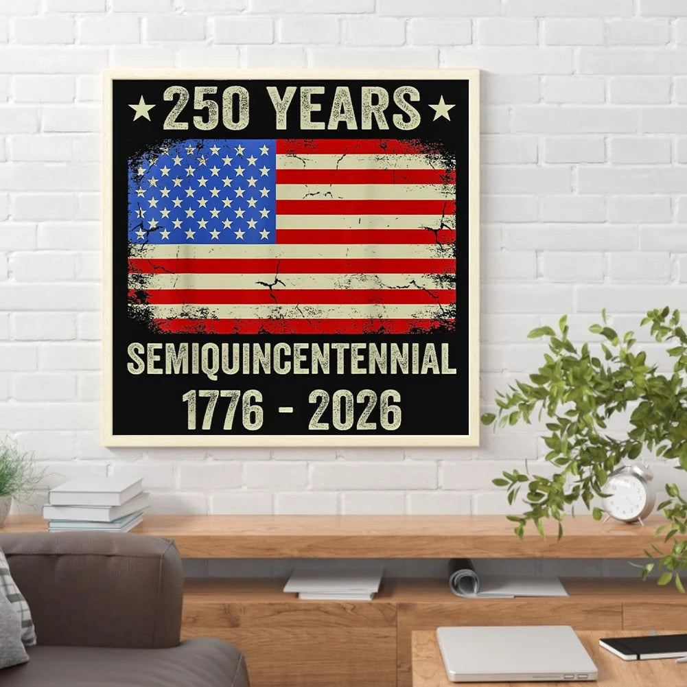 Diamond Painting - Full Round / Square - 250th Anniversary of USA 2