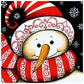 Diamond Painting - Full Round - Snowman K