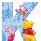 Diamond Paintings Art Full Square Drill Letter K Winnie The Pooh