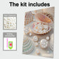 DIY Pearl Painting With Frame - Handmade Self-Adhesive Pearls - Pearl (30*40cm)