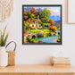 11CT Stamped Cross Stitch - Rural Scenery(50*50CM)