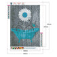 Diamond Painting - Full Round -Bathtub Daisy