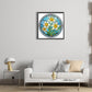 Diamond Painting - Full Round / Square - Stained Glass Flower B