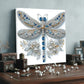 DIY Pearl Painting With Frame - Handmade Self-Adhesive Pearls - Dragonfly(25*25cm) A
