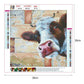 Diamond Painting - Full Round - Cow B