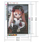 Diamond Painting - Full Round - Girl Doll in Gold Hair