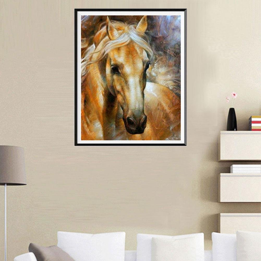 Diamond Painting - Full Round - Horse D