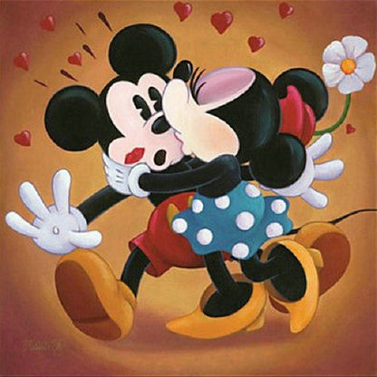 Diamond Paintings Art Full Drill Mickey & Minnie