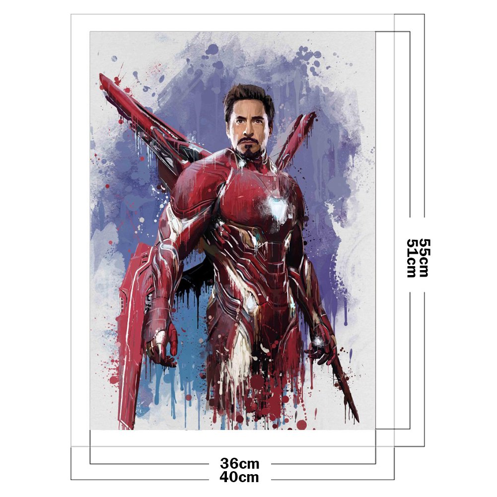 11ct Stamped Cross Stitch - Movie Figure (40*55cm)
