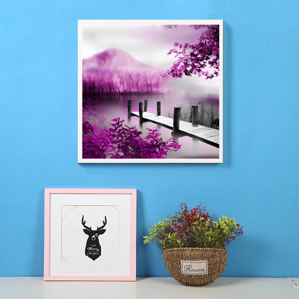 Diamond Painting - Full Round - Purple World