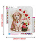 Diamond Painting - Full Round - Love Dog