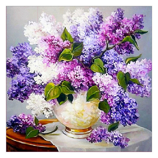 11ct Stamped Cross Stitch Flower(50*50cm)