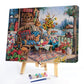 Paint By Numbers Kit DIY Frameless Acrylic Picture On Canvas
