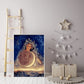 Painting By Numbers Kit Moon Beauty Canvas Oil Art Picture Craft