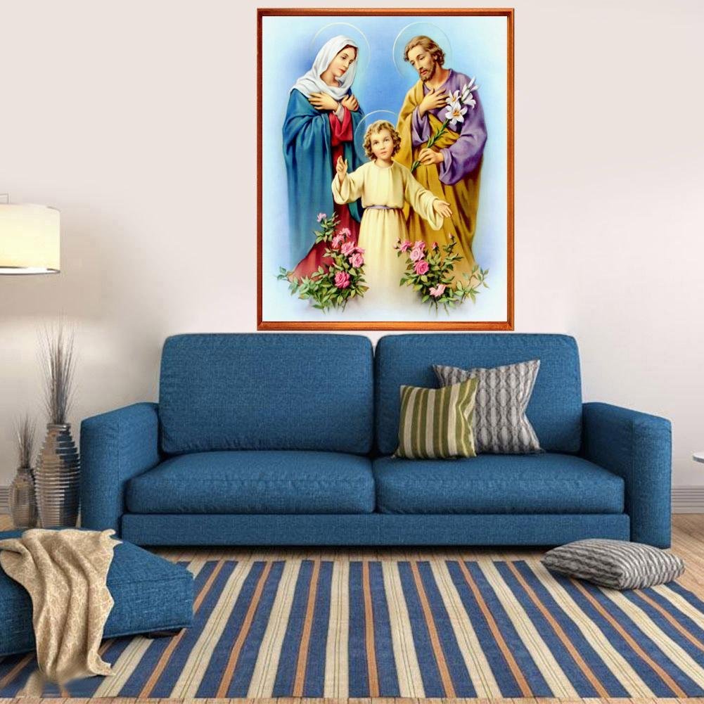 Diamond Painting - Partial Round - Religious Figure
