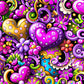 abstract love diy diamond art kits