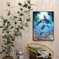 5D DIY Diamond Painting Kit - Full Round - Fantasy Dolphin