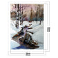 11ct Stamped Cross Stitch -  Ice Lake  ( 40*55cm)