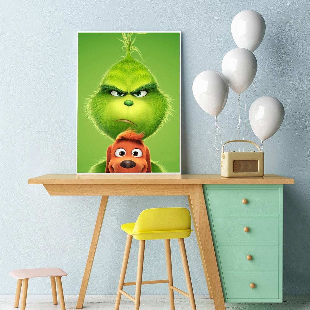 Diamond Painting - Full Round - The Grinch C