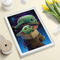 Diamond Painting - Full Round - Yoda B