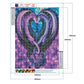 Diamond Painting - Full Round -  Heart Dragon