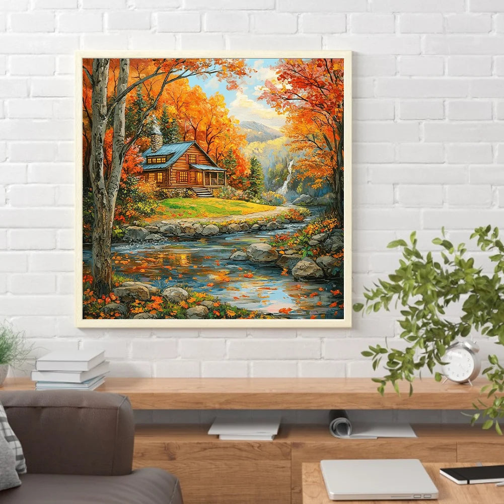 Diamond Painting - Full Round / Square - Fall View