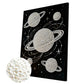 DIY Pearl Painting With Frame - Handmade Self-Adhesive Pearls - Planet (30*40cm)
