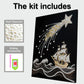 DIY Pearl Painting With Frame - Handmade Self-Adhesive Pearls - Sea (30*40cm)