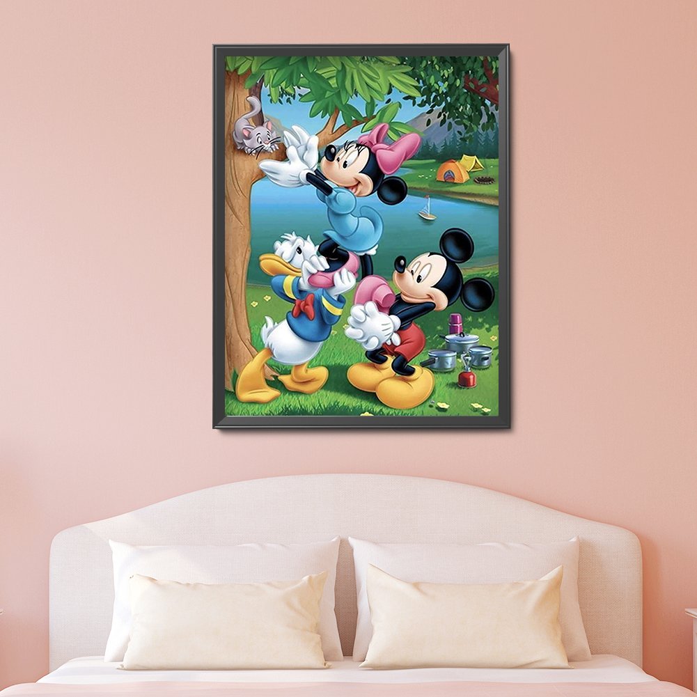 Diamond Painting - Full Round - Mouse Disney