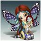 5D Diy Diamond Painting Kit Full Round Beads Elf Girl