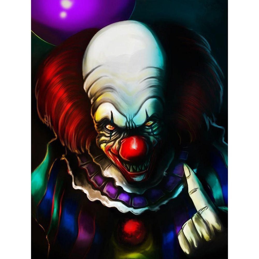 Joker Clown Diamond Art Kit