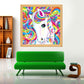 Diamond Painting - Full Round - Rainbow Horse