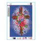 Diamond Painting - Full Round - Cross 2