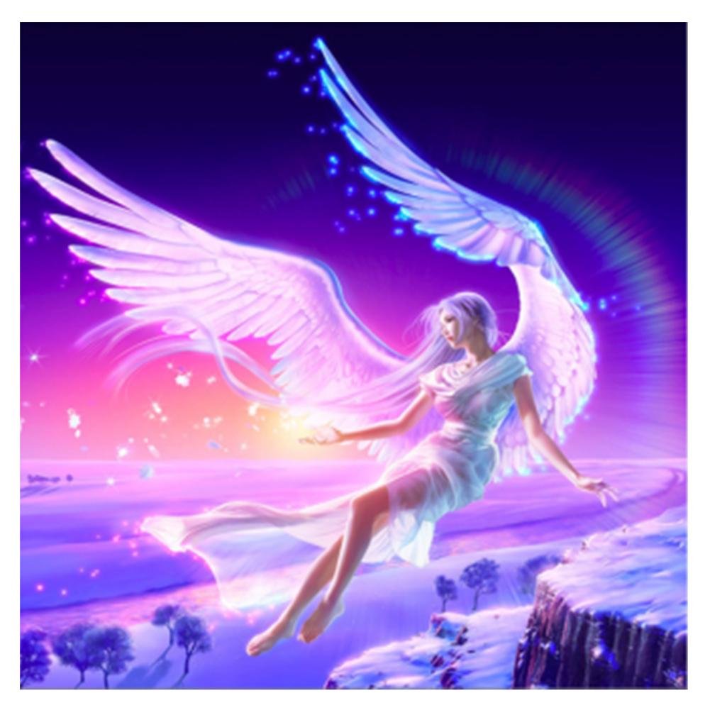 5D DIY Diamond Painting Kit - Full Round - Angel