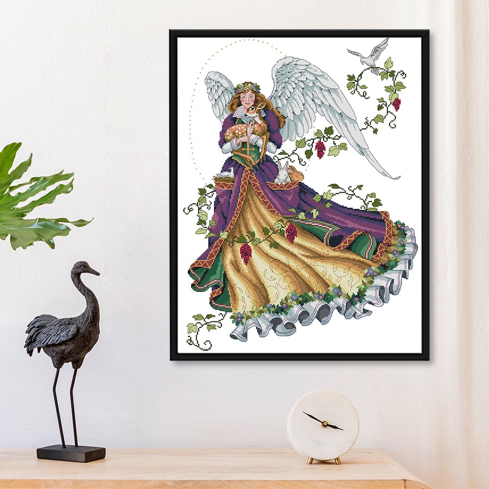 14ct Stamped Cross Stitch - Angel (46*59cm)