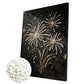 DIY Pearl Painting With Frame - Handmade Self-Adhesive Pearls - Fireworks (30*40cm)