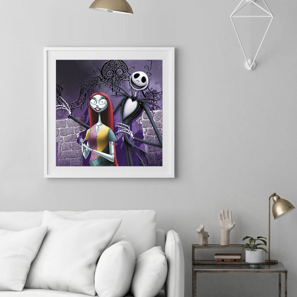 Diamond Painting - Full Round - Jack & Sally C