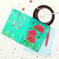 DIY Diamond Painting Greeting Card - Red Flower
