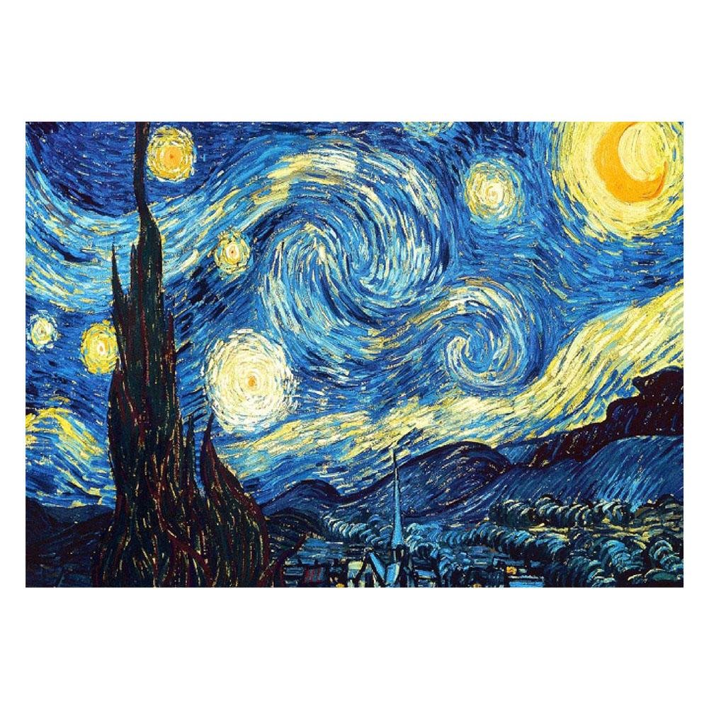 5D Diy Diamond Painting Kit Full Round Beads Starry Night