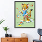 11CT Stamped Cross Stitch Cartoon Animals (48*58cm)