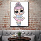 5D DIY Diamond Painting Kit - Full Round - Lol Doll