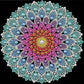 DIY Pearl Painting With Frame - Handmade Self-Adhesive Pearls - Lotus Pearl Mandala (25*25cm)