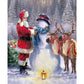 Paint By Number Oil Painting Santa Claus (40*50cm)