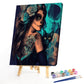 Grimace Girl 40x50cm DIY Paint By Numbers Art Picture On Canvas (M404)