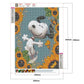 Snoopy Diamond Painting Canvas Size