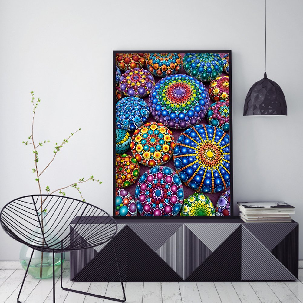 Diamond Painting - Full Round - Stone Mandala